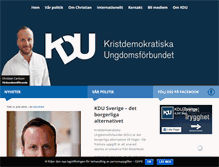 Tablet Screenshot of kdu.se