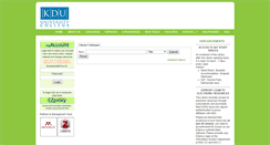Desktop Screenshot of library.kdu.edu.my