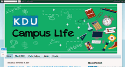 Desktop Screenshot of campuslife.kdu.edu.my